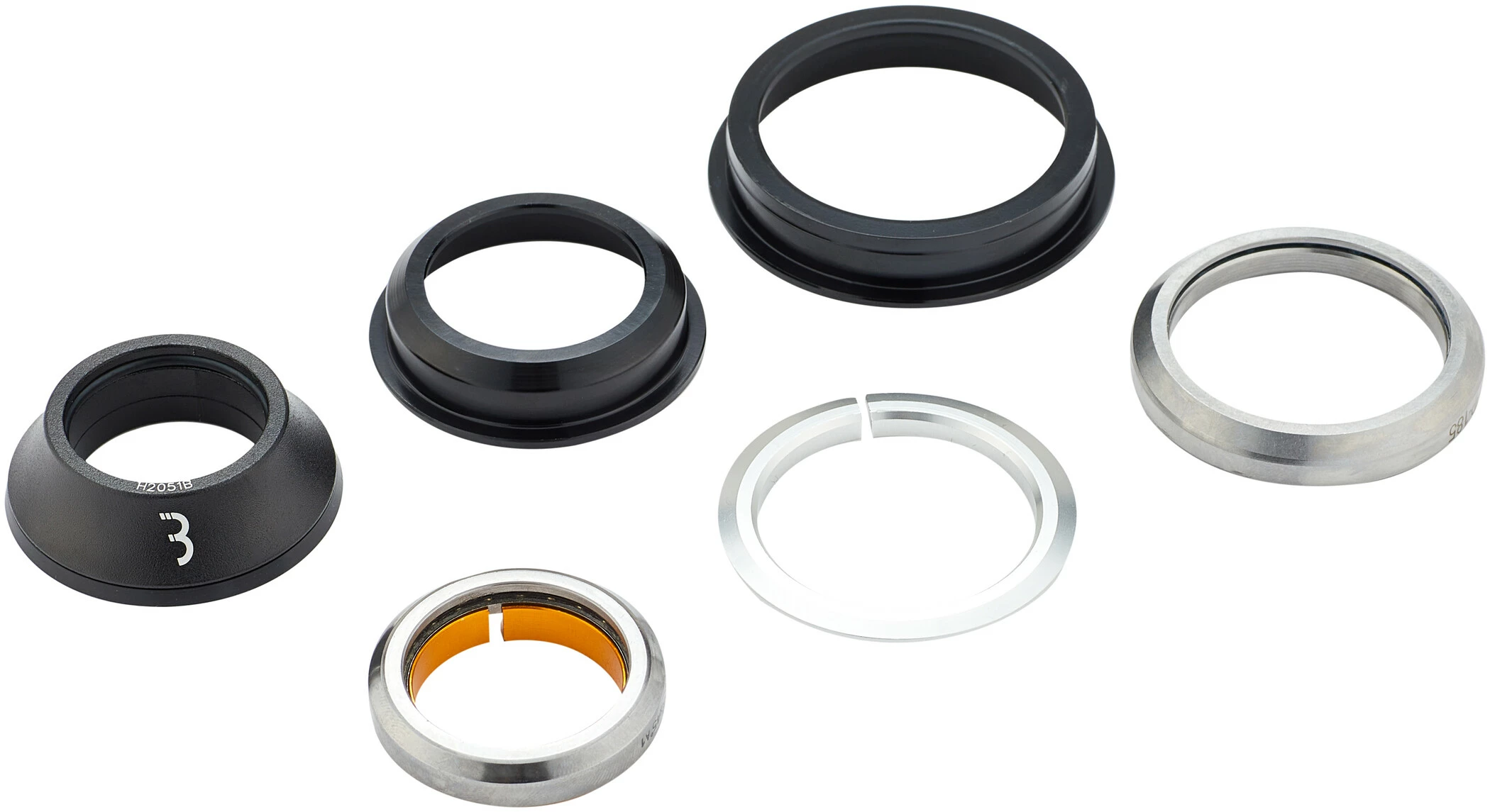 BBB Cycling BHP-53 Headset 44 Mm Semi-integreret, Sort 4 BBB Cycling BHP-53 Headset 44 Mm Semi-integreret, Sort - Billede 2