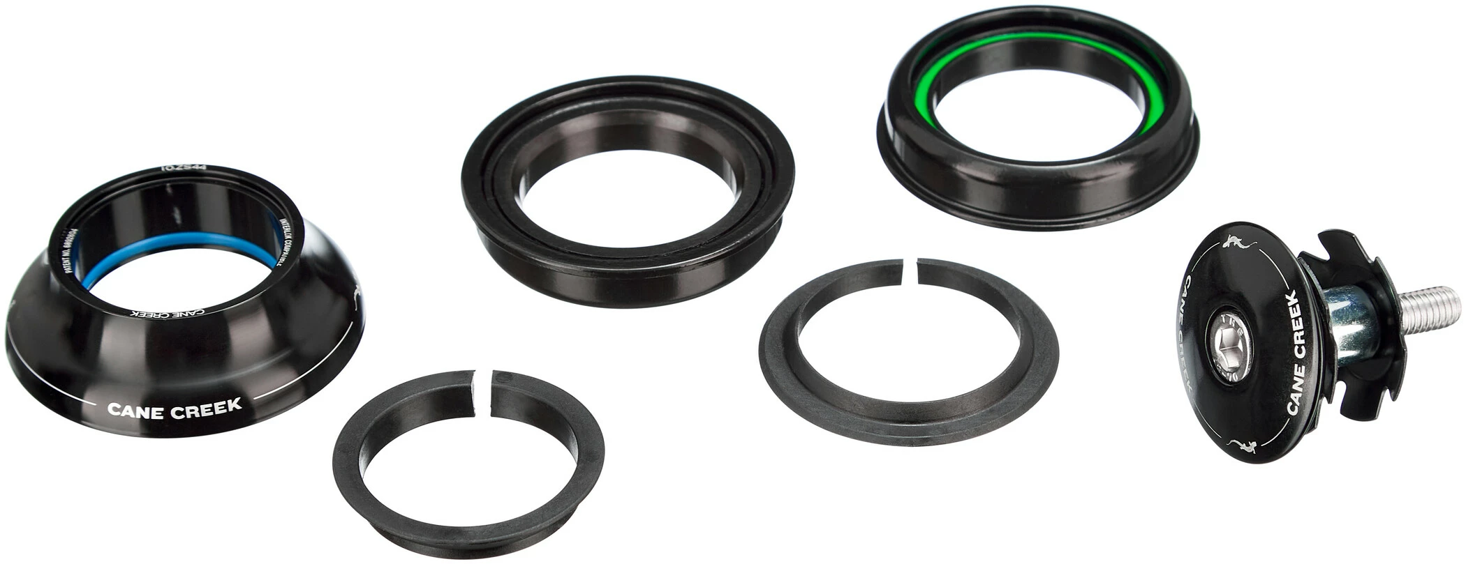 Cane Creek 10 Styrfitting 1 1/8" Lang ZS44/28.6/H15 I ZS44/30, Sort 4 Cane Creek 10 Styrfitting 1 1/8" Lang ZS44/28.6/H15 I ZS44/30, Sort - Billede 2