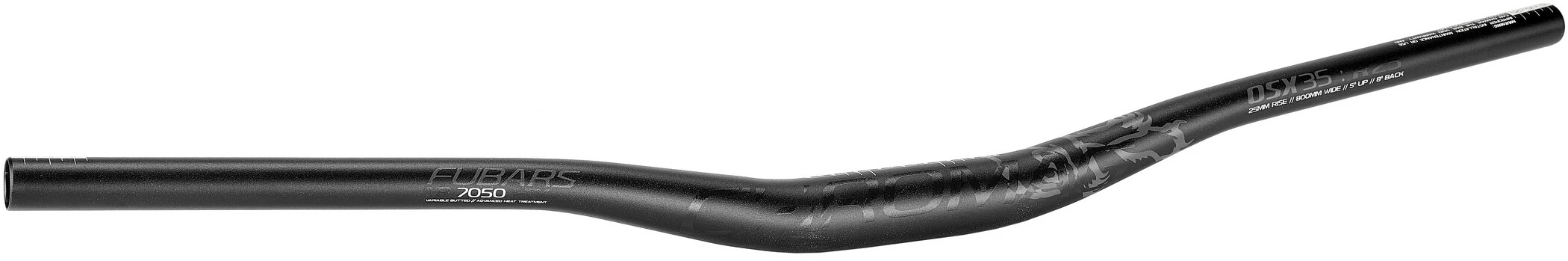 Chromag Fubars OSX 35 Cykelstyr Ø35mm 25mm DH, Sort/rød 3 Chromag Fubars OSX 35 Cykelstyr Ø35mm 25mm DH, Sort/rød