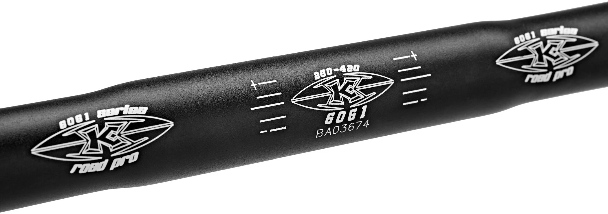 KCNC Pure Curve Cykelstyr Ø26mm, Sort 4 KCNC Pure Curve Cykelstyr Ø26mm, Sort - Billede 2