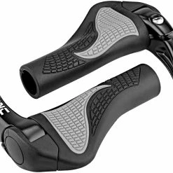 KCNC TPR Cykelhåndtag, Sort/grå