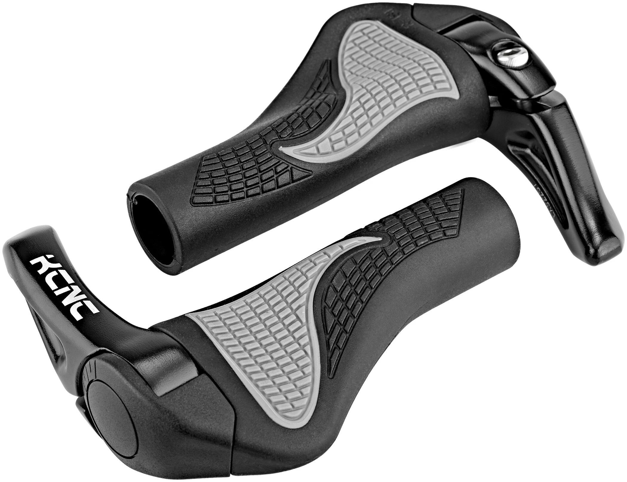 KCNC TPR Cykelhåndtag, Sort/grå 3 KCNC TPR Cykelhåndtag, Sort/grå