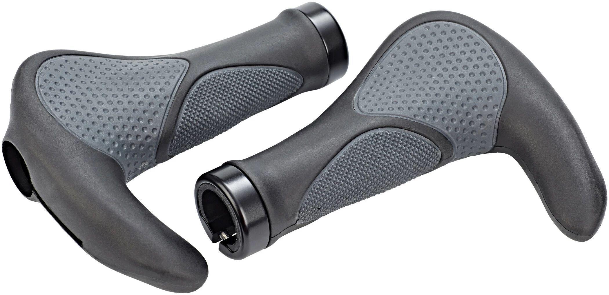 Mounty Wing-Grips Tec Cykelhåndtag, Sort/grå 3 Mounty Wing-Grips Tec Cykelhåndtag, Sort/grå