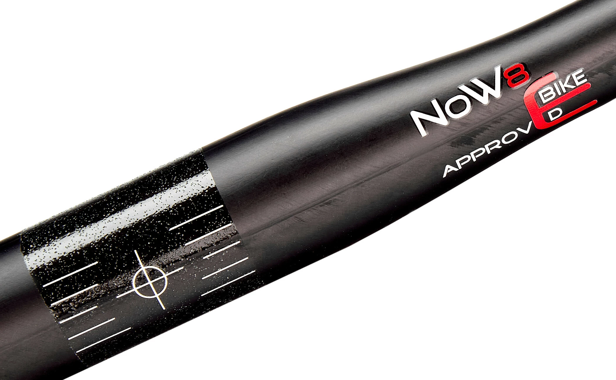 NOW8 EBAR Flad Bar Ø31,8mm UD Carbon 5 NOW8 EBAR Flad Bar Ø31,8mm UD Carbon - Billede 3