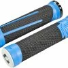 ODI AG2 Signature Lock-On 2.1 MTB-greb, Sort/blå -Ritchey Salgsbutik odi ag2 signature lock on 21 mtb grips black blue 1