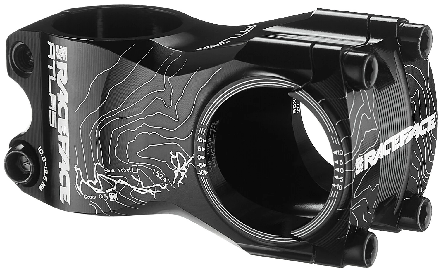 Race Face Atlas AM Stilk Ø31.8mm 0 °, Sort 3 Race Face Atlas AM Stilk Ø31.8mm 0 °, Sort