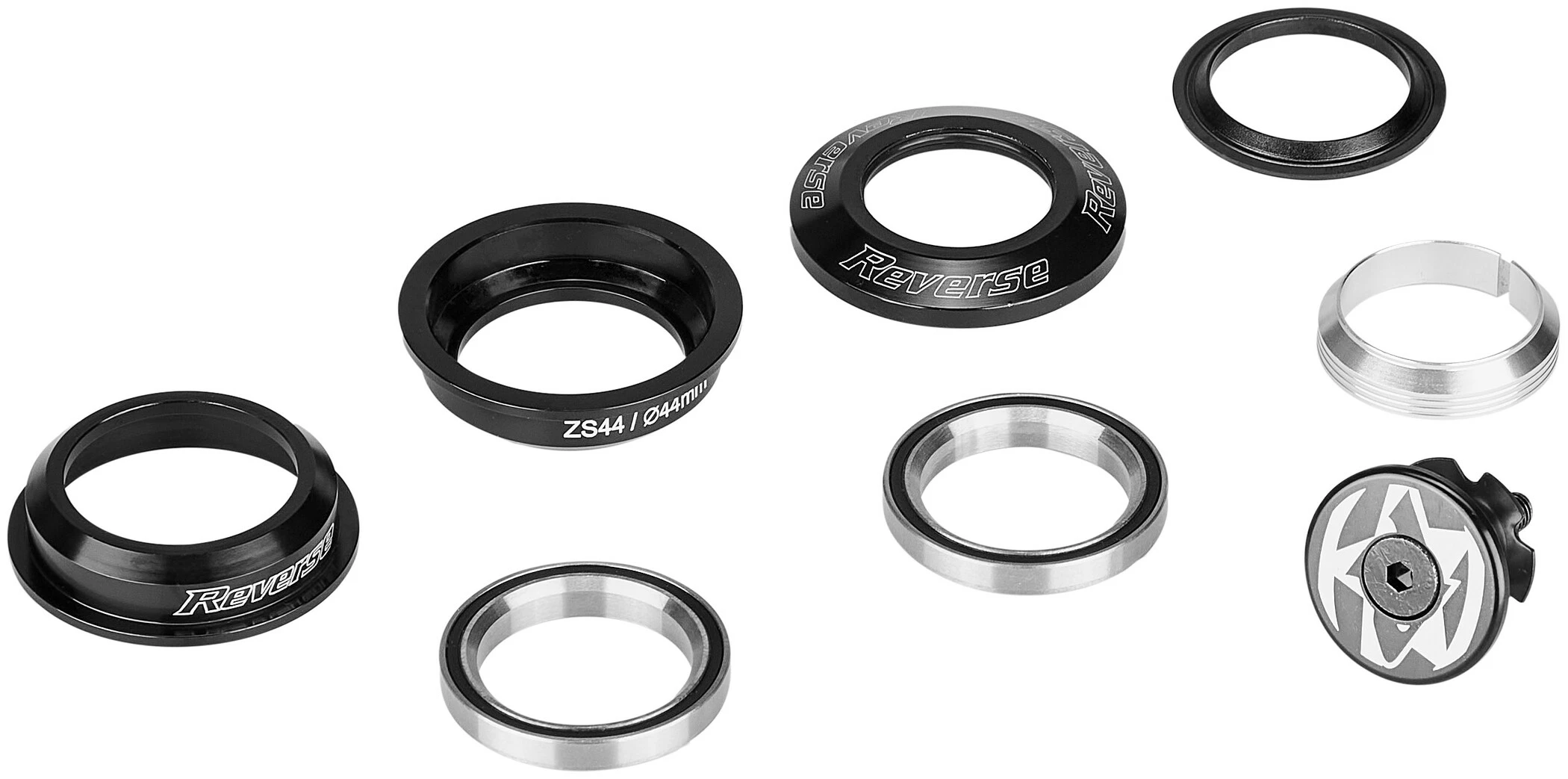 Reverse Base Styrfitting ZS44/28.6 | ZS44/30, Sort 4 Reverse Base Styrfitting ZS44/28.6 | ZS44/30, Sort - Billede 2