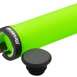 Reverse Spin Lock-On Greb, Sort -Ritchey Salgsbutik reverse spin lock on neongruen schwarz 2