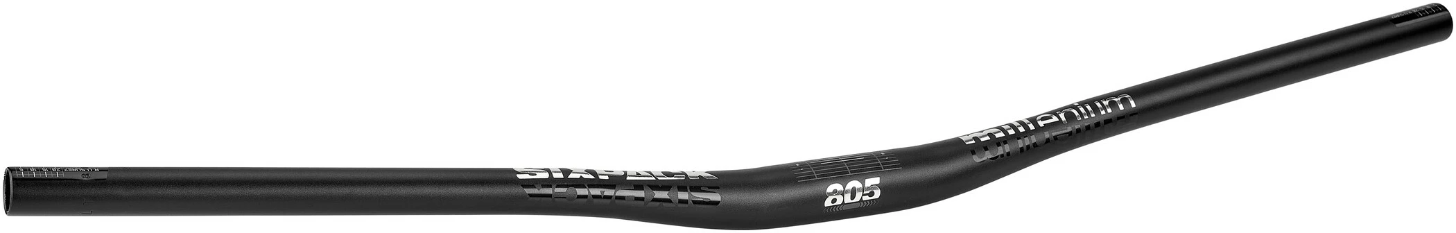 Sixpack Millenium805 Cykelstyr Ø31,8mm 20mm, Sort/sølv 3 Sixpack Millenium805 Cykelstyr Ø31,8mm 20mm, Sort/sølv