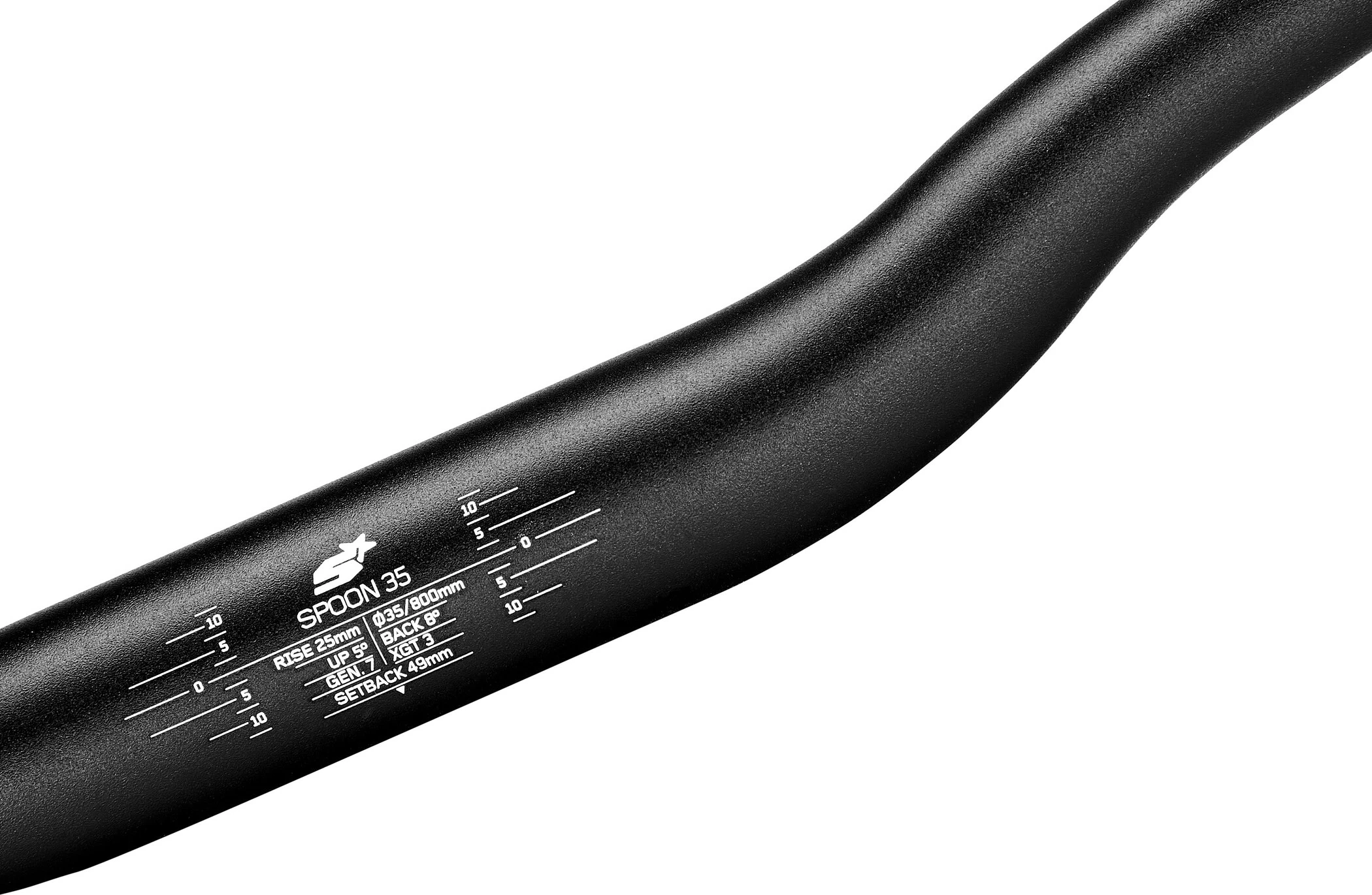 Spank Spoon 35 Styr Ø35mm 25mm, Sort 4 Spank Spoon 35 Styr Ø35mm 25mm, Sort - Billede 2