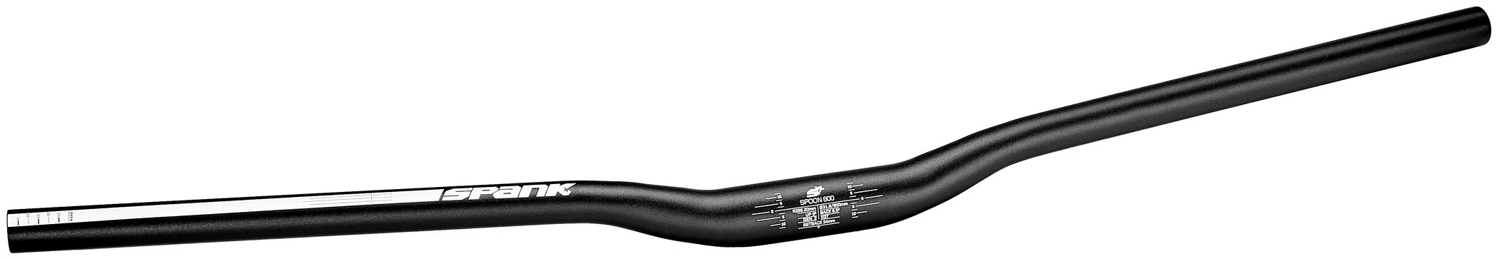 Spank Spoon 800 Cykelstyr Ø31,8mm 20mm, Sort 3 Spank Spoon 800 Cykelstyr Ø31,8mm 20mm, Sort