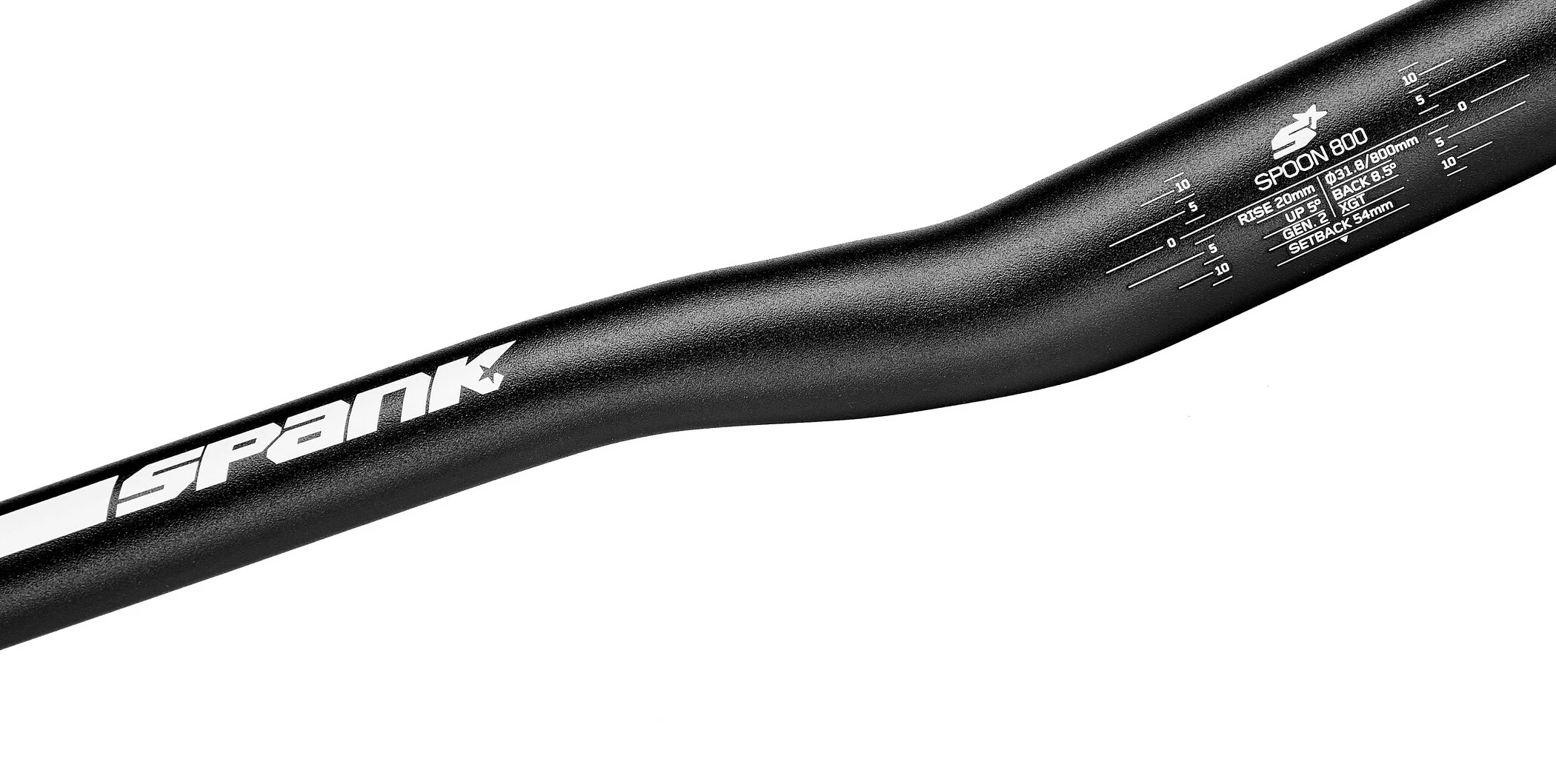 Spank Spoon 800 Cykelstyr Ø31,8mm 20mm, Sort 4 Spank Spoon 800 Cykelstyr Ø31,8mm 20mm, Sort - Billede 2