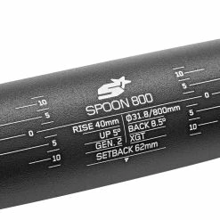 Spank Spoon 800 Cykelstyr Ø31,8mm 40mm, Sort 7 Spank Spoon 800 Cykelstyr Ø31,8mm 40mm, Sort -Ritchey Salgsbutik spank spoon 800 handlebar o318mm 40mm black 3