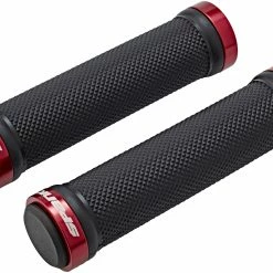 Spank Spoon Lock-On Cykelhåndtag, Sort/orange