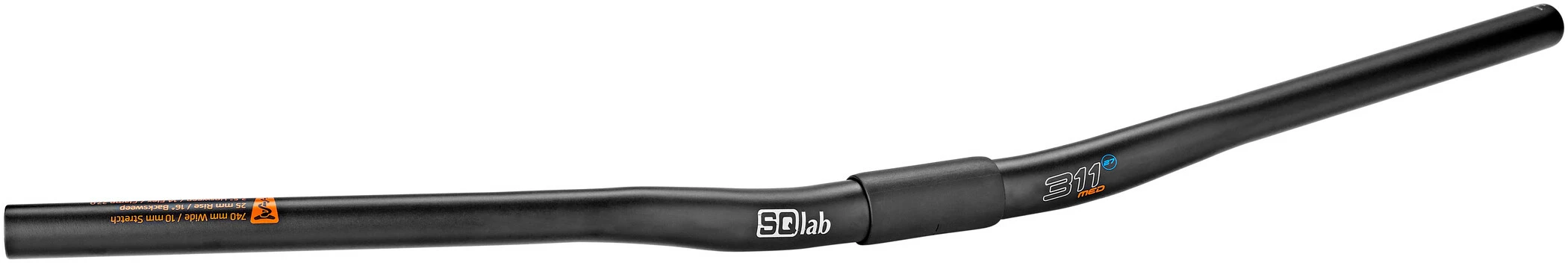 SQlab 311 2.0 Cykelstyr Ø27mm 25mm Alu, Sort 3 SQlab 311 2.0 Cykelstyr Ø27mm 25mm Alu, Sort