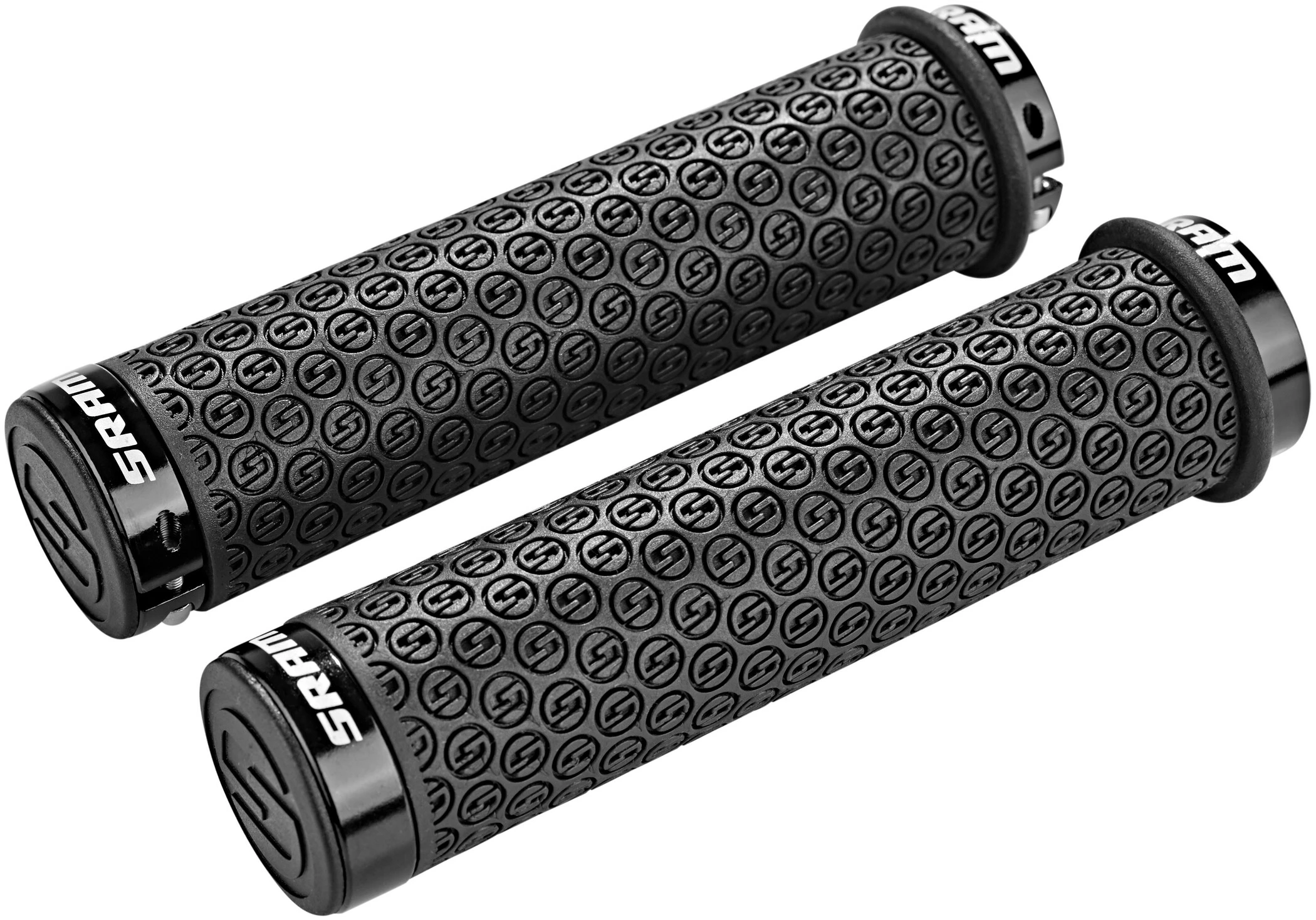 SRAM DH Silicone Grips Med Skruesikring, Rød 3 SRAM DH Silicone Grips Med Skruesikring, Rød
